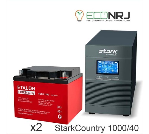 Stark Country 1000 Online, 16А + ETALON FORS 1240