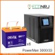 ИБП POWERMAN ONLINE 3000 Plus + Delta GX 12-33