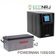 ИБП POWERMAN ONLINE 1000 Plus + Ventura GPL 12-200