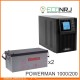 ИБП POWERMAN ONLINE 1000 Plus + Ventura GPL 12-200