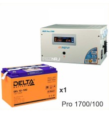 Энергия PRO-1700 + Аккумуляторная батарея Delta GEL 12-100