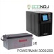 ИБП POWERMAN ONLINE 3000 Plus + Ventura GPL 12-200