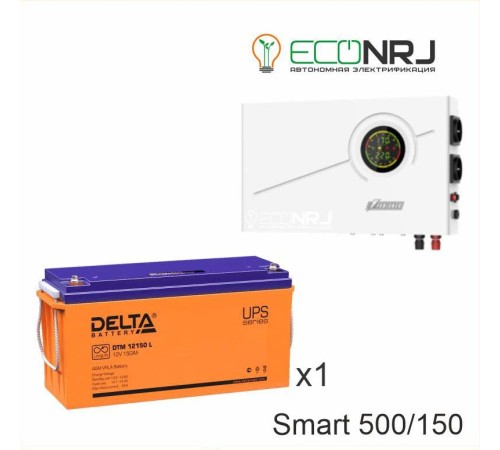 ИБП Powerman Smart 500 INV + Delta DTM 12150 L