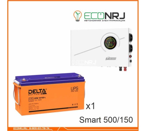 ИБП Powerman Smart 500 INV + Delta DTM 12150 L