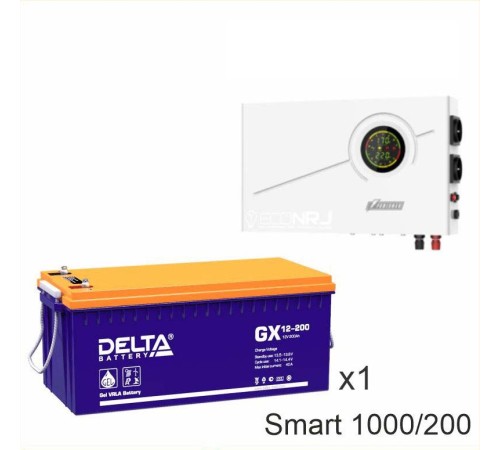 ИБП Powerman Smart 1000 INV + Delta GX 12-200