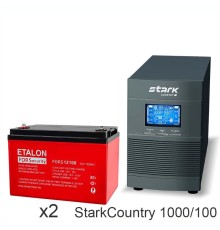 Stark Country 1000 Online, 16А + ETALON FORS 12100