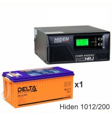 ИБП Hiden Control HPS20-1012 + Delta GEL 12-200