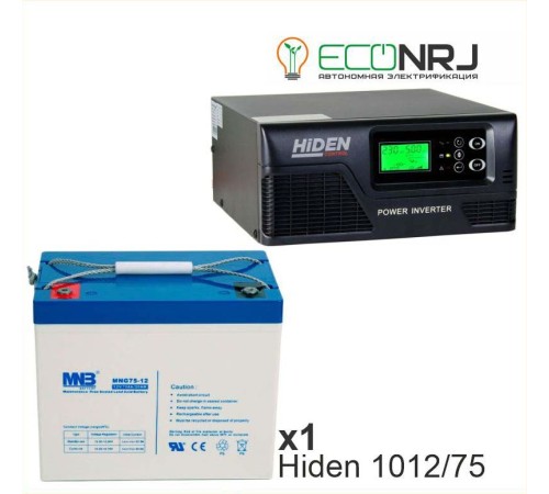 ИБП Hiden Control HPS20-1012 + MNB MNG75-12