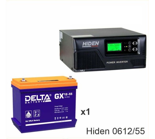 ИБП Hiden Control HPS20-0612 + Delta GX 12-55