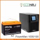 ИБП POWERMAN ONLINE 1000 Plus + Delta CGD 12100