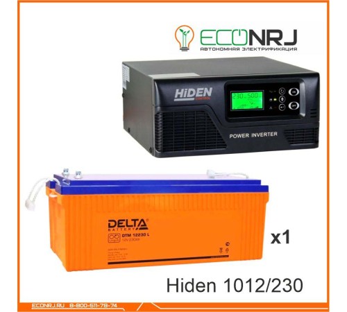 ИБП Hiden Control HPS20-1012 + Delta DTM 12230 L