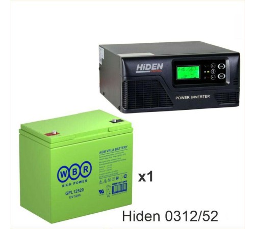 ИБП Hiden Control HPS20-0312 + WBR GPL12520