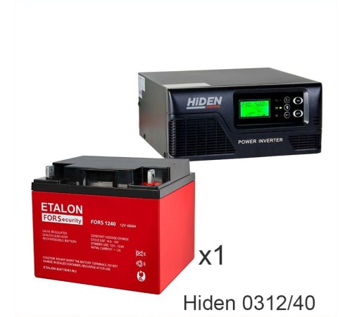 ИБП Hiden Control HPS20-0312 + ETALON FORS 1240