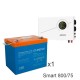 ИБП Powerman Smart 800 INV + Энергия GPL 12–75