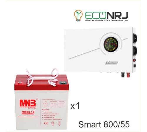 ИБП Powerman Smart 800 INV + MNB MМ55-12