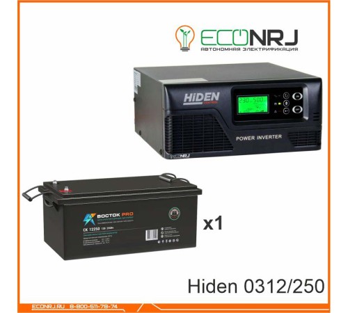 ИБП Hiden Control HPS20-0312 + ВОСТОК PRO СК-12250