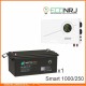 ИБП Powerman Smart 1000 INV + ВОСТОК PRO СК-12250