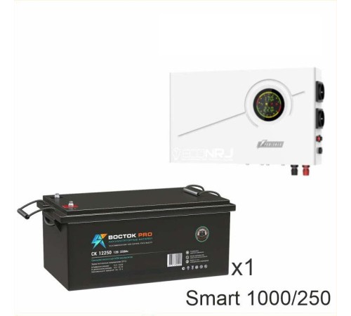 ИБП Powerman Smart 1000 INV + ВОСТОК PRO СК-12250