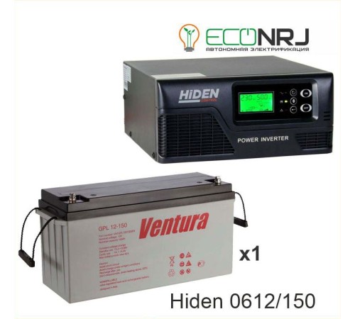 ИБП Hiden Control HPS20-0612 + Ventura GPL 12-150