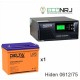 ИБП Hiden Control HPS20-0612 + Delta DTM 1275 L