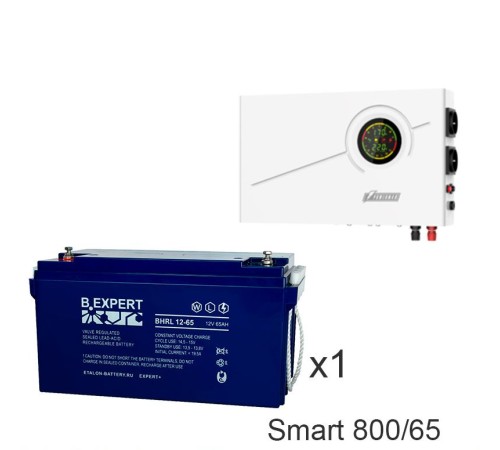 ИБП Powerman Smart 800 INV + ETALON BHRL 12-65