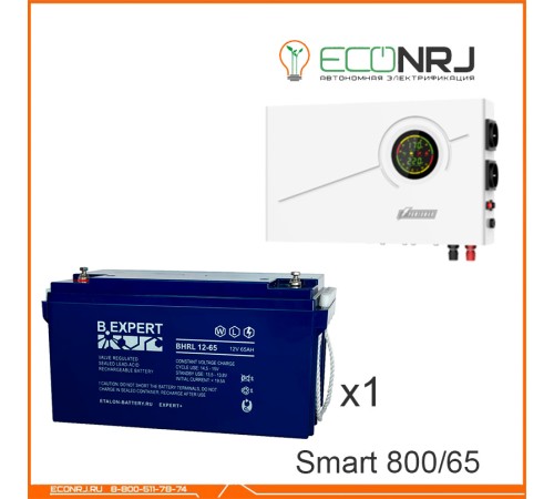 ИБП Powerman Smart 800 INV + ETALON BHRL 12-65