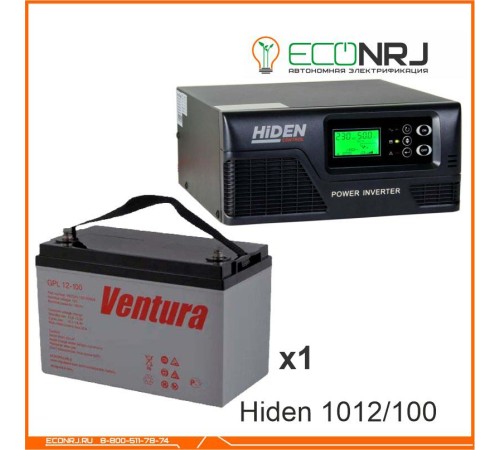 ИБП Hiden Control HPS20-1012 + Ventura GPL 12-100