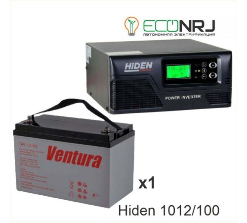 ИБП Hiden Control HPS20-1012 + Ventura GPL 12-100