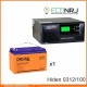 ИБП Hiden Control HPS20-0312 + Delta DTM 12100 L