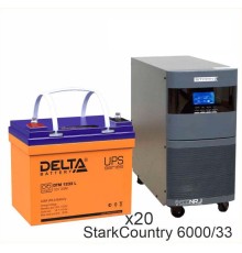 Stark Country 6000 Online, 12А + Delta DTM 1233 L