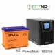 ИБП POWERMAN ONLINE 1000 Plus + Delta DTM 1255 L