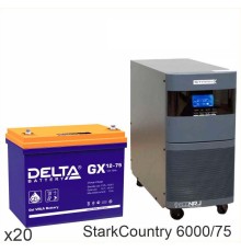 Stark Country 6000 Online, 12А + Delta GX 12-75