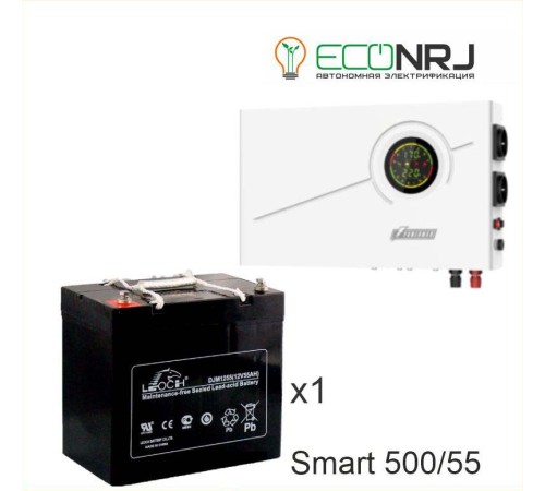 ИБП Powerman Smart 500 INV + LEOCH DJM1255