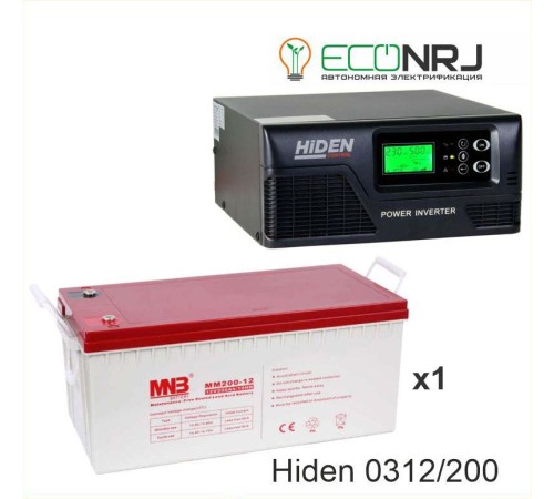 ИБП Hiden Control HPS20-0312 + MNB MМ200-12