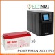 ИБП POWERMAN ONLINE 3000 Plus + MNB MМ150-12