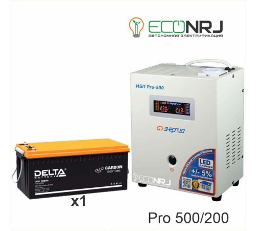 Энергия PRO-500 + Delta CGD 12200