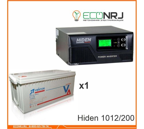 ИБП Hiden Control HPS20-1012 + Vektor GL 12-200