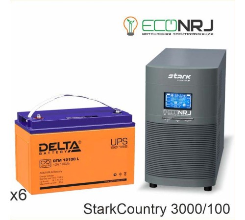 Stark Country 3000 Online, 12А + Delta DTM 12100 L