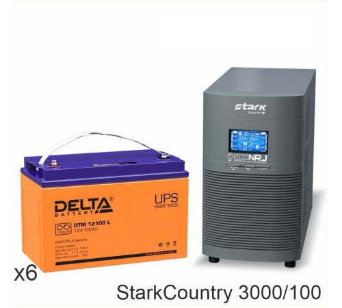 Stark Country 3000 Online, 12А + Delta DTM 12100 L