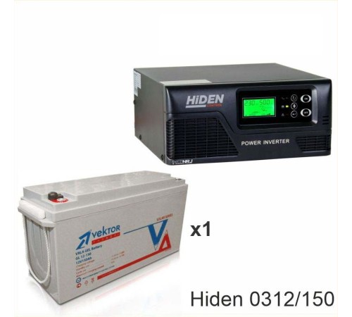 ИБП Hiden Control HPS20-0312 + Vektor GL 12-150