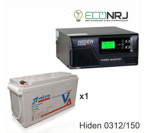 ИБП Hiden Control HPS20-0312 + Vektor GL 12-150