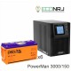 ИБП POWERMAN ONLINE 3000 Plus + Delta GEL 12-150