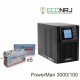 ИБП POWERMAN ONLINE 3000 Plus + Vektor VPbC 12-100