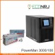 ИБП POWERMAN ONLINE 3000 Plus + Vektor VPbC 12-100