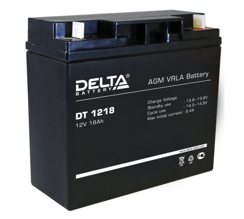 Аккумуляторная батарея Delta DT 1218