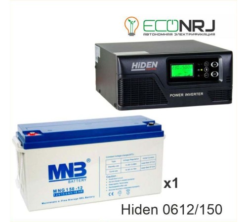 ИБП Hiden Control HPS20-0612 + MNB MNG150-12