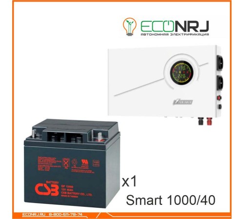 ИБП Powerman Smart 1000 INV + CSB GP12400