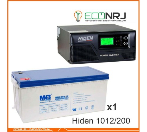 ИБП Hiden Control HPS20-1012 + MNB MNG200-12