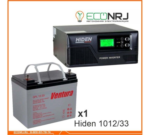 ИБП Hiden Control HPS20-1012 + Ventura GPL 12-33