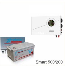 ИБП Powerman Smart 500 INV + Vektor VPbC 12-200